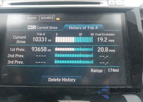 2017 Honda Accord Touring V6 из США, поврежденный, VIN 1HGCR3F98HA033961